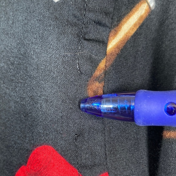 Lauren Ralph Lauren Women's Black Equestrian Horse Print Button-Down Shirt - Picture 9 of 15